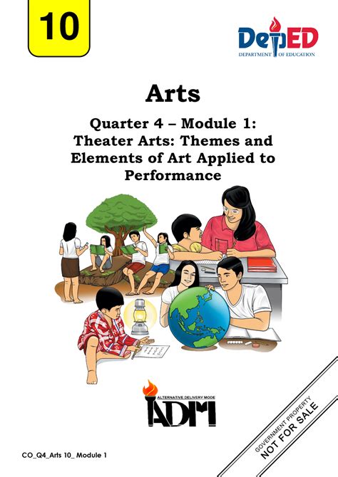 Quarter 4 Module 1: Theater Arts: Themes and Elements of Art .